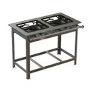 Ver imagem 1 de Fogão Industrial Inox 30x30 P7 2 Bocas Baixa Pressão 2 QS - JL Colombo