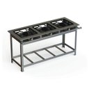 Ver imagem 1 de Fogão Industrial Inox 30x30 P7 3 Bocas Alta Pressão - JL Colombo
