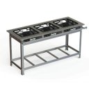 Ver imagem 1 de Fogão Industrial Inox 30x30 P7 3 Bocas Baixa Pressão 3 QD - JL Colombo