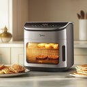 Ver imagem 5 de Fritadeira Air Fryer sem Óleo Midea FWM12P2 12L Oven Digital Preto 220V