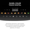 Ver imagem 7 de Fritadeira Air Fryer sem Óleo Midea FWM12P2 12L Oven Digital Preto 220V
