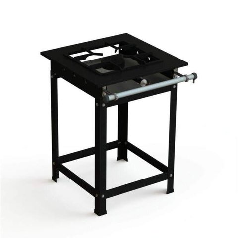 Fogão Industrial 40x40 P10 1 Boca Alta Pressão - JL Colombo