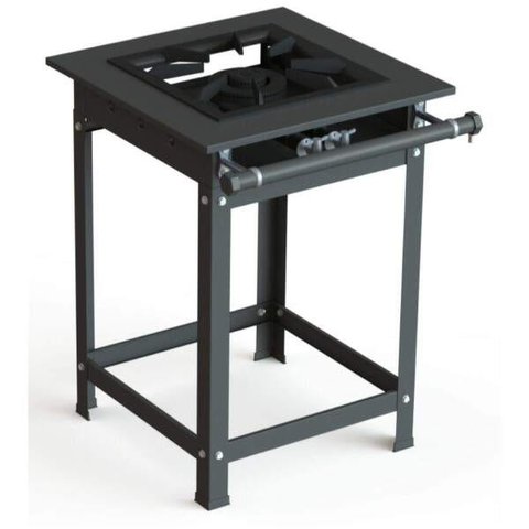 Fogão Industrial 40x40 P10 1 Boca Baixa Pressão QD - JL Colombo