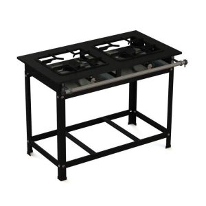 Fogão Industrial 40x40 P10 2 Bocas Alta Pressão - JL Colombo