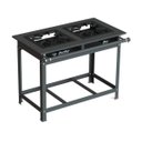Ver imagem 1 de Fogão Industrial 40x40 P10 2 Bocas Baixa Pressão QS QD - JL Colombo