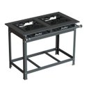 Ver imagem 1 de Fogão Industrial 40x40 P10 2 Bocas Baixa Pressão 2 QD - JL Colombo