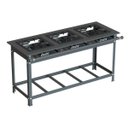 Ver imagem 1 de Fogão Industrial 40x40 P10 3 Bocas Baixa Pressão 3 QD - JL Colombo