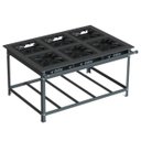 Ver imagem 1 de Fogão Industrial 40x40 P10 6 Bocas Baixa Pressão 3 QS 3 QD - JL Colombo