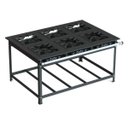 Ver imagem 1 de Fogão Industrial 40x40 P10 6 Bocas Baixa Pressão 6 QD - JL Colombo