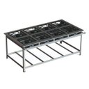 Ver imagem 1 de Fogão Industrial Inox 30x30 P7 8 Bocas Alta Pressão - JL Colombo