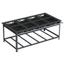 Ver imagem 1 de Fogão Industrial Inox 30x30 P7 8 Bocas Baixa Pressão 4 QS 4 QD - JL Colombo