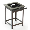Ver imagem 1 de Fogão Industrial Inox 40x40 P10 1 Boca Baixa Pressão QD - JL Colombo