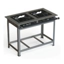 Ver imagem 1 de Fogão Industrial Inox 40x40 P10 2 Bocas Baixa Pressão QS QD - JL Colombo