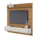 Ver imagem 2 de Painel TV 65" Suspenso 180cm com Bancada 3 Portas Basculante Levi C04 - D'Rossi