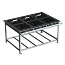 Ver imagem 1 de Fogão Industrial Inox 40x40 P10 6 Bocas Baixa Pressão 6 QD - JL Colombo