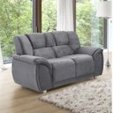 Ver imagem 1 de Sofá 2 Lugares Suede Amassado Cordoba Hellen Estofados