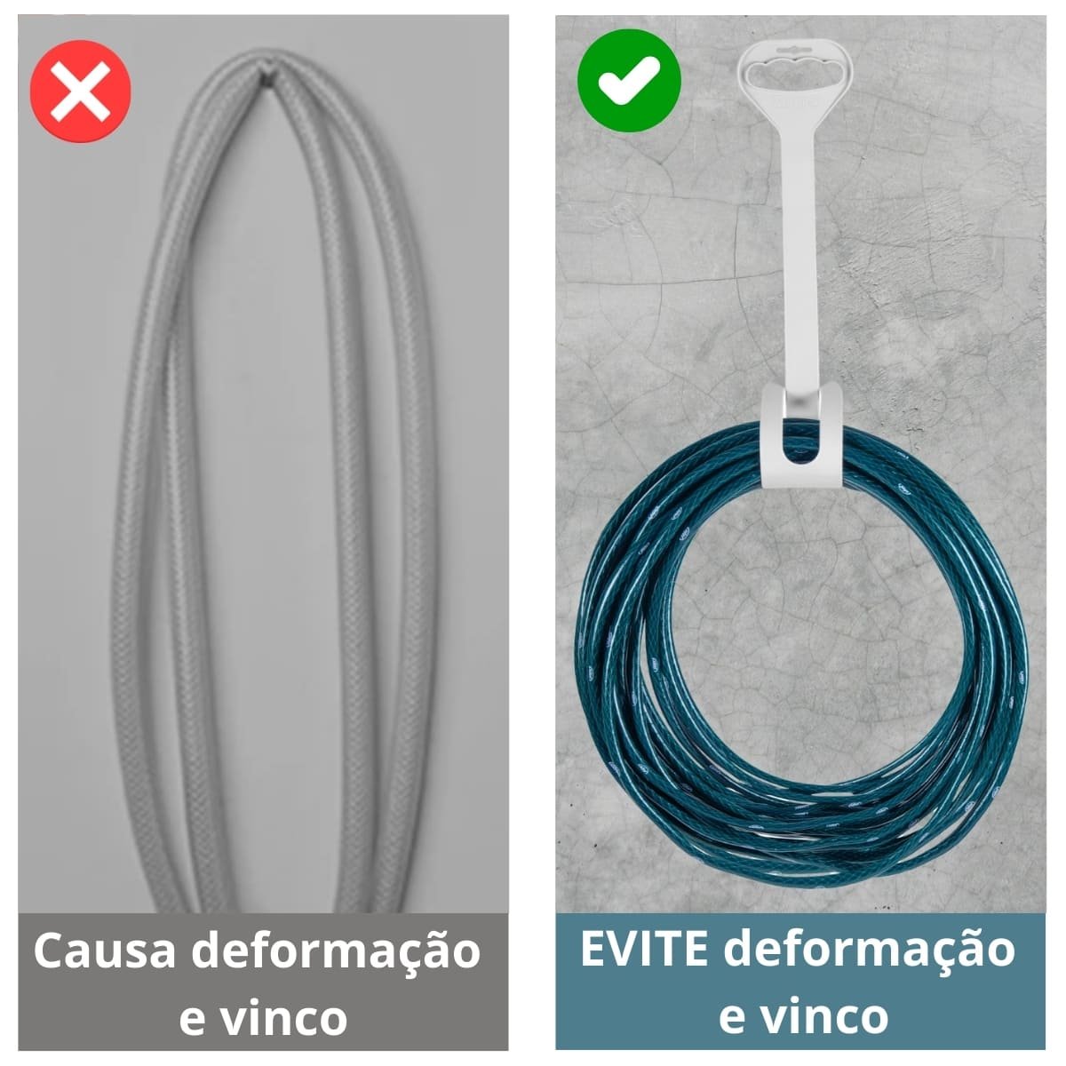 Mangueira 10m Metros + Suporte Alça + Hidropistola + Engate Rapido + Bico Engate Rápido + Torneira - 8