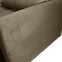 Ver imagem 6 de Sofá Cama Reclinável 2 Lugares Premium com Assentos Dividido 2,20 Larg Nayla Matrix Cor:veludo