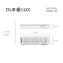 Ver imagem 2 de Luminária Multiuso Mini 30 Leds Lítio 2w 6500k Ourolux