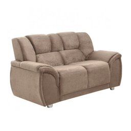 Sofá 2 Lugares Suede Amassado Cordoba Hellen Estofados - 2