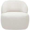 Ver imagem 3 de Kit 02 Poltronas Decorativa Fixa Orgânica para Sala Living Barolo L06 Bouclê Branco - Lyam Decor