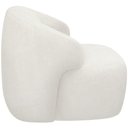 Ver imagem 6 de Kit 02 Poltronas Decorativa Fixa Orgânica para Sala Living Barolo L06 Bouclê Branco - Lyam Decor