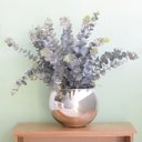 Ver imagem 4 de Arranjo Artificial de Eucaliptos no Vaso Prateado |Linha permanente Formosinha