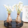 Arranjo Artificial de Flores Campo no Vaso Rose Gold Pequeno - Kit com Duas Unidades - 1
