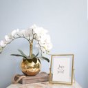 Ver imagem 3 de Porta Retrato Dourado 13x18cm