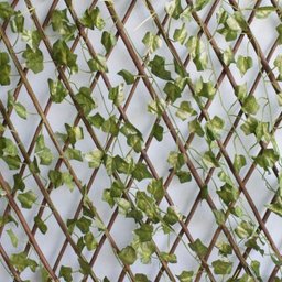 Kit Atacado com 6 Treliças de Madeira com Folhagem para Muro Verde Permanente - 1