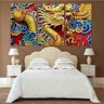 Quadro Decorativo Dragão Chinês Colorido - 2