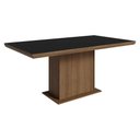 Ver imagem 6 de Conjunto Sala de Jantar Tampo de Madeira 6 Cadeiras Rustic/Preto/Imperial Grasse Madesa