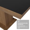 Ver imagem 7 de Conjunto Sala de Jantar Tampo de Madeira 6 Cadeiras Rustic/Preto/Imperial Grasse Madesa