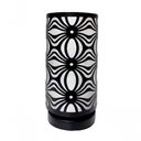 Ver imagem 1 de Abajur Luminária Preta de Mesa 29cm Bivolt 110-220V