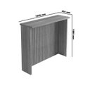Ver imagem 2 de Painel Ilha Cozinha Canelado 120 100% MDF Nature - Nesher