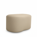 Ver imagem 2 de Puff Feijão Curvo Orgânico Redondo Sala Confortável Moderno Suede:bege
