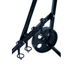 Carrinho Motor Barco Até 25hp Com organizador De Remo E Varas - 2