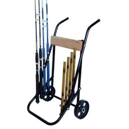 Carrinho Motor Barco Até 25hp Com organizador De Remo E Varas - 3