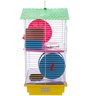 Gaiola para Hamster e Pequenos Roedores 2 Andares com Teto Completa - 2
