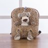 Mochila Infantil Com Bichinho de Pelucia Diversos Onça - 1