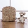 Mochila Infantil Com Bichinho de Pelucia Diversos Onça - 2