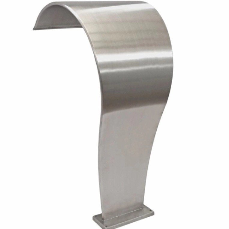 Cascata para piscina naja inox 1,05m aço inox 304