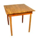 Ver imagem 1 de Mesa Fixa Paulista de Madeira Ideal para Bar e Restaurante 70x70 - Natural