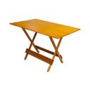 Ver imagem 1 de Mesa Dobrável de Madeira 1,20x70 - Natural