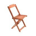 Ver imagem 1 de Cadeira de Madeira Dobravel - Natural