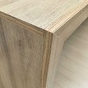 Ver mais imagens de Mesa Escrivaninha para Escritório 180cm Amêndoa - Tecnomobili