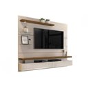 Ver imagem 1 de Painel Quarto P/ Tv até 55 Pol Greco C/ 1 Nicho 183x165cm Off White/demolição - Dj Móveis