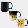 Caneca Mágica Glitter Muda de Cor Y2 Emoji Derretido Sorriso 1 - 1
