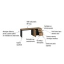 Ver imagem 7 de Conjunto para Escritório com Mesa Escrivaninha e Balcão Linha Concept Artesano