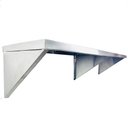 Ver imagem 5 de Prateleira Parede Inox Lisa Restaurante Mão Francesa 150x30